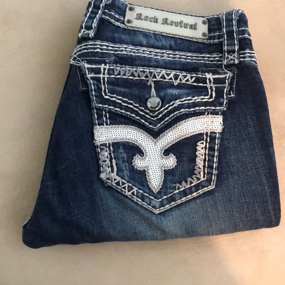 Rock Revival Serena capris